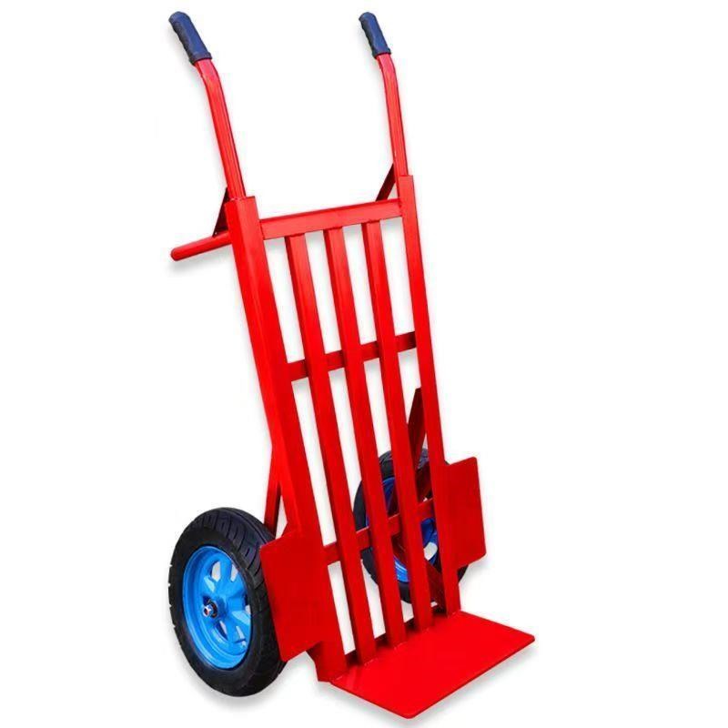 【2557人收藏】加厚老虎车两轮C手推车货搬运车载重王拖车爬楼拉