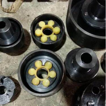 LMS双法兰弹性梅花联轴器 LMM制动轮联轴器 电机梅花联轴器