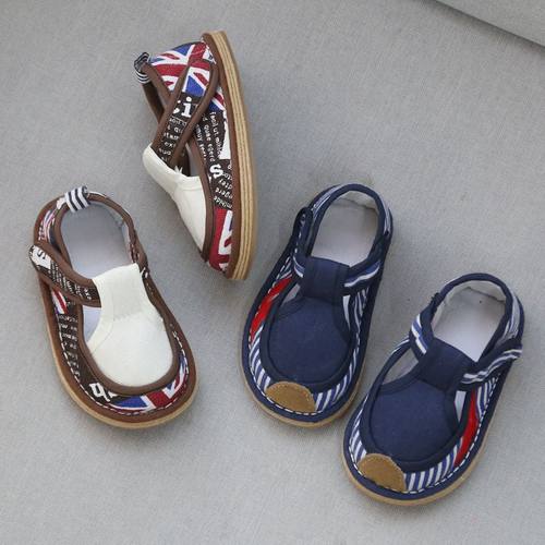 儿童小布鞋1-3岁男婴儿鞋子2女宝宝手工千层底学步鞋软底春秋单鞋