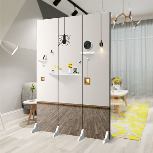 屏风隔断墙客厅玄关小户型可折叠移动简约卧室遮挡家用折屏