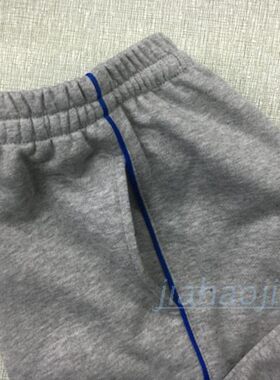 定做男女裤子儿童春夏秋季长裤灰色运动裤宝蓝小大童休闲校服裤子