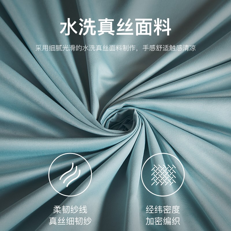 枕头套和枕芯一套夏季+带枕套单人冰丝枕头成人家用一对大人一起图片