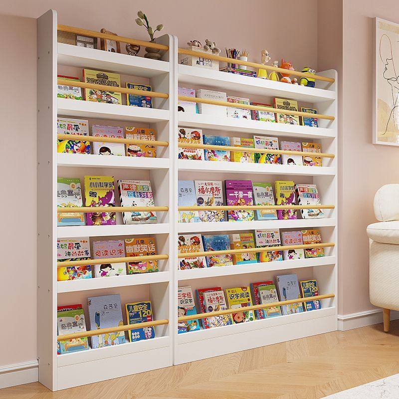 门后书架超薄置物架实木收纳柜儿童壁挂多层墙上一体靠墙缝隙窄柜,住宅家具,书架,淘宝优惠券,粉丝福利购,淘宝优惠卷