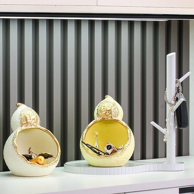 入户玄关门口放钥匙扣锁匙收纳盒摆件轻奢高档家居客厅鞋柜装饰品,收纳整理,钥匙收纳盒,淘宝优惠券,粉丝福利购,淘宝优惠卷