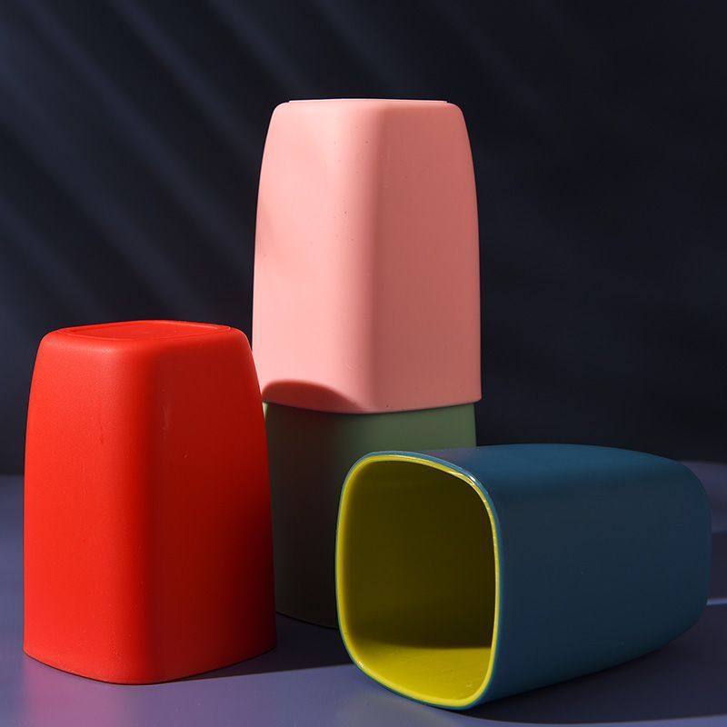 双层抗摔洗漱杯刷牙情侣壁挂式学生高档酒店漱口杯,餐饮具,随手杯,淘宝优惠券,粉丝福利购,淘宝优惠卷