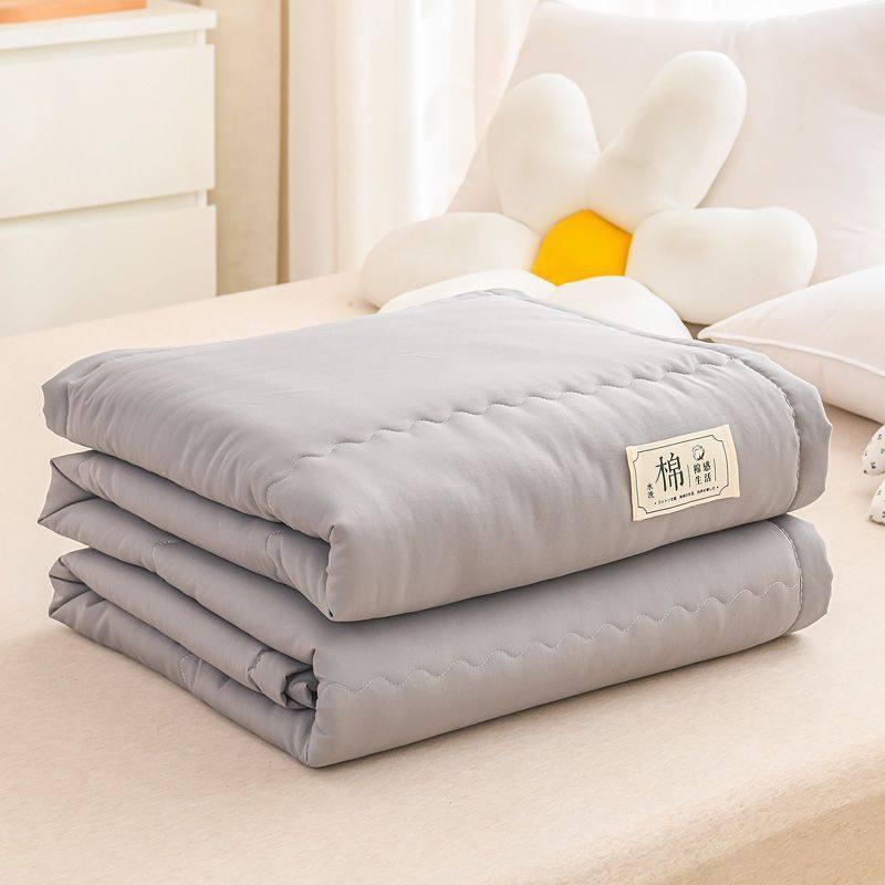 水洗棉夏凉被夏季空调被夏天被子被芯单双人宿舍夏被可机洗