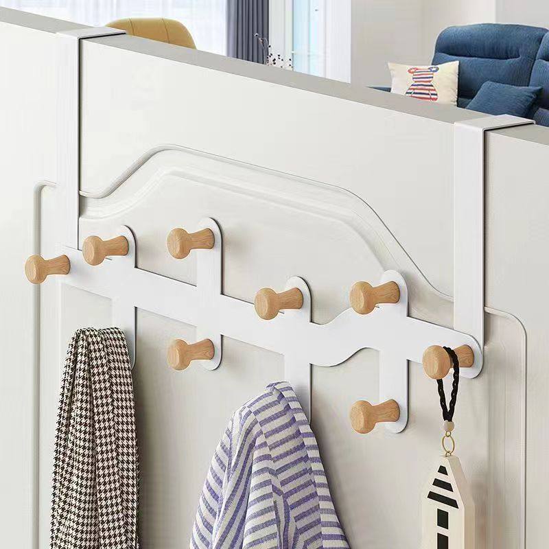 ぃ门后挂钩挂衣钩门上挂衣架简约免打孔卧室置物架卫生间门背后收,收纳整理,挂门置物架,淘宝优惠券,粉丝福利购,淘宝优惠卷