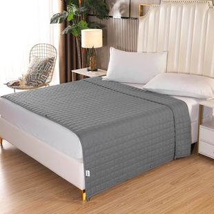 【5CM小格】全涤重力毯纯色加密重力被重力毯Gravity blanE18