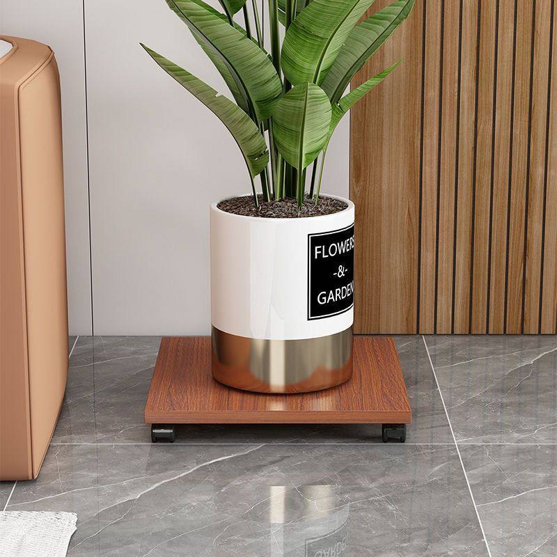 万向轮轮垫高带轮木质承重带可移动长方形托盘托架花盆轱,住宅家具,花架/花几,淘宝优惠券,粉丝福利购,淘宝优惠卷