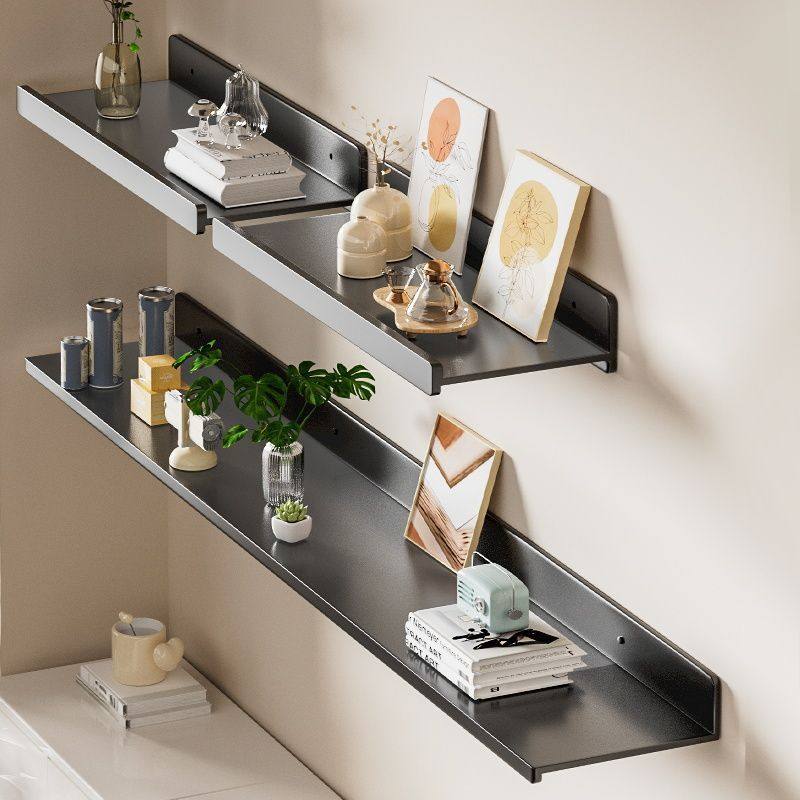 免打孔墙上置物架客厅一字隔板墙壁挂装饰书架太空铝通用置物层板,厨房/烹饪用具,厨房墙壁置物架/厨房墙壁挂架,淘宝优惠券,粉丝福利购,淘宝优惠卷