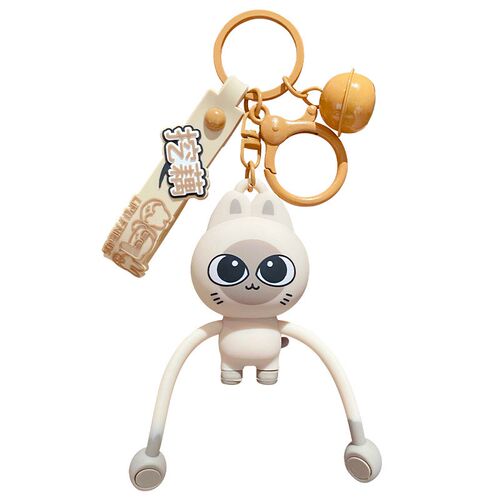 正版暹罗厘普磁吸拉手手钥匙扣时尚情侣配饰可爱包挂链汽车钥匙链