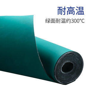 防静电台垫橡胶垫耐高温胶皮绿色实验室工作台维修桌布桌垫橡胶板