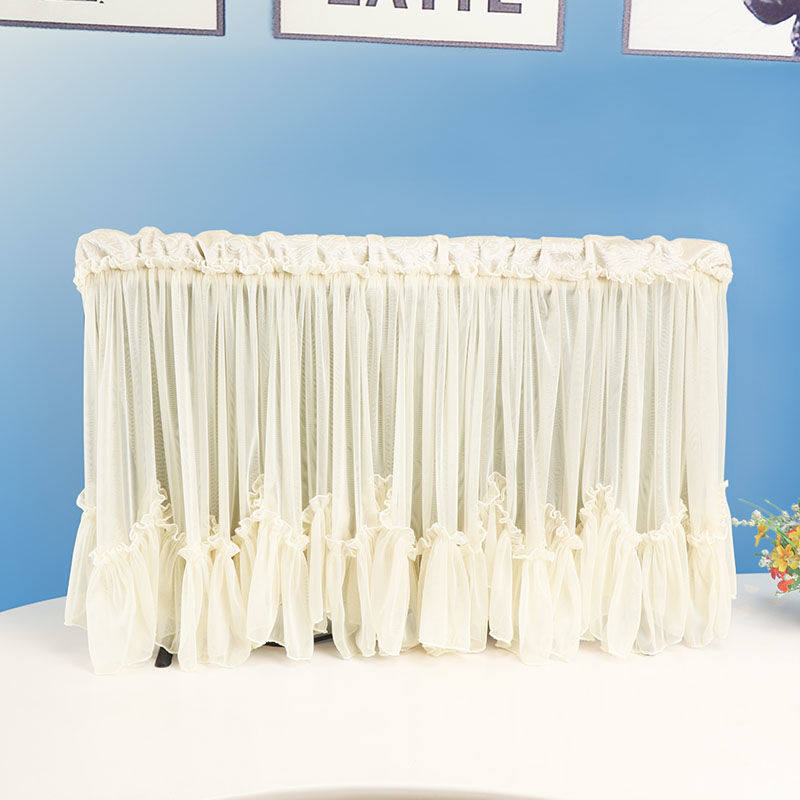 电视机防尘罩套新款65寸5575液晶高档罩挂壁式盖布纱巾