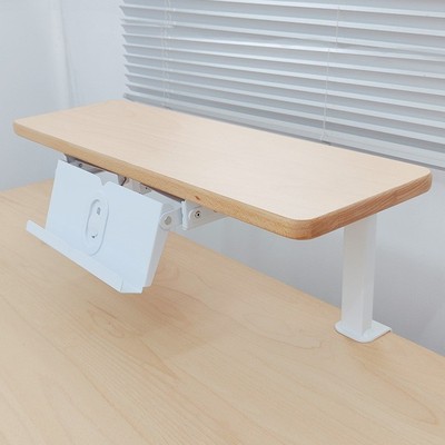 实木桌面置物架伸缩折叠隐藏式阅读架儿童学习桌书架书桌上收纳架