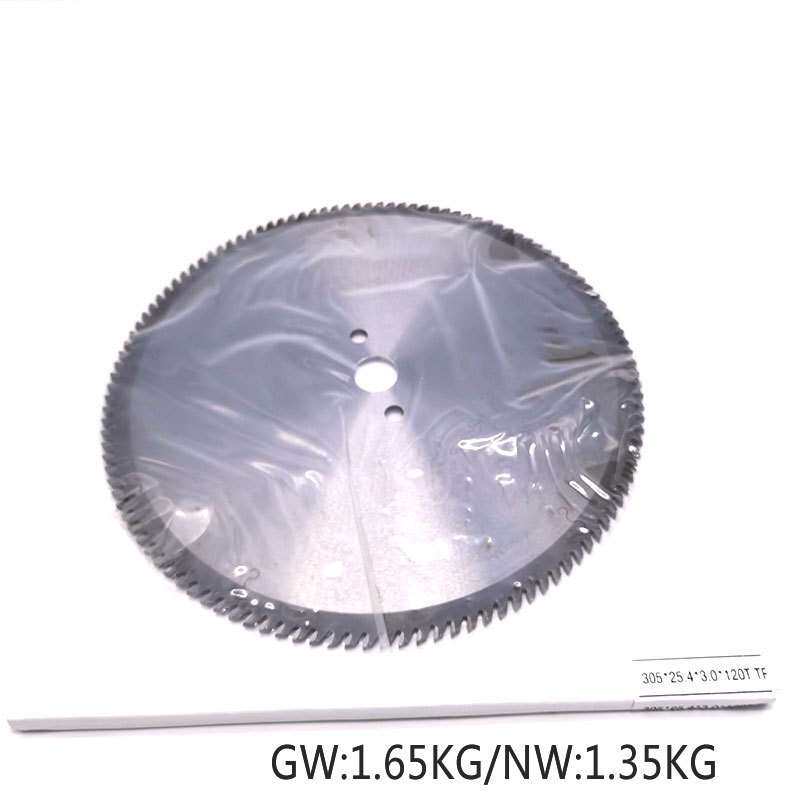 切割铝材锯片10寸255/305锯切铝锯片铝用100齿/120齿切铝专用