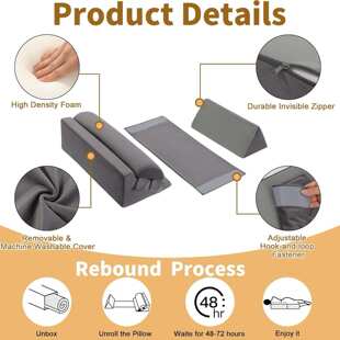 3合1可调节斜角靠垫A1身体定位缓解背痛防打鼾适合侧睡定位斜角垫