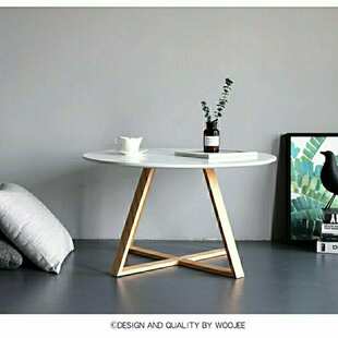 北欧简约小茶几小户型圆形实木桌腿茶几桌客厅家用简约飘窗小桌子