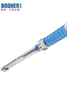 Booher宝合 预置式扭矩扳手9x12MM凹方头可换头扭力工具汽修扳手