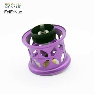 子龙改装线杯微物线杯铝合金线杯超轻量化路亚线杯