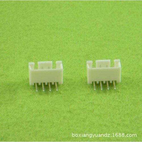 XH2.54-4AW 弯针 2.54mm 接线端子 4P 弯脚 插针(2000只/55元)