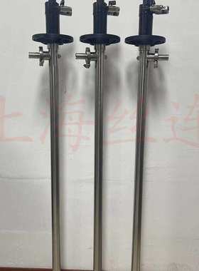 HD-A1+SS304-1200HP气动油桶泵耐酸碱气动抽液泵防爆气动插桶泵