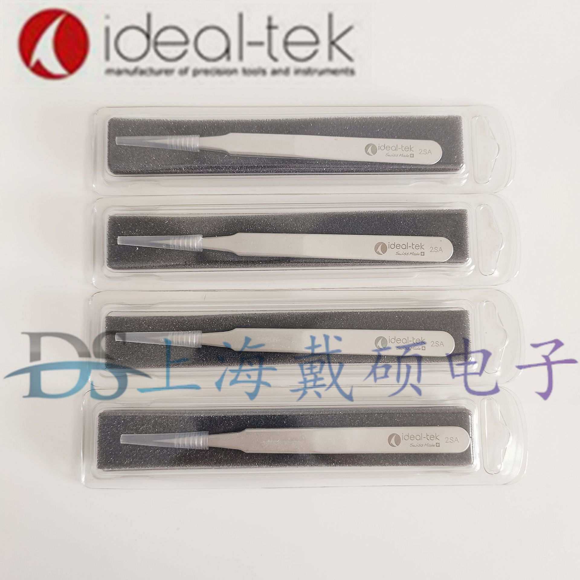 瑞典 ideal-tek 2.SA 精密尖头镊子