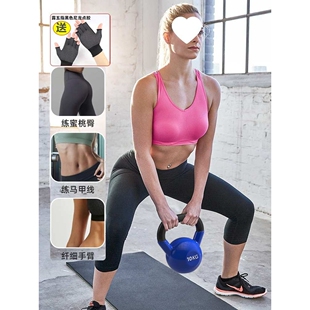 甩壶铃女士健身家用6/10/20/8/16kg公斤实心铸铁纯铁练臀专业男士