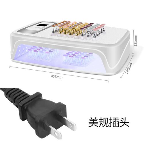 [新品上市]穿戴甲专用烤灯超大空间美甲灯256w功率速干甲片光疗机