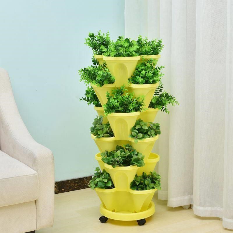 种菜专用架子草莓种植盆阳台特大组合立体花盆蔬菜种植箱创意盆图片