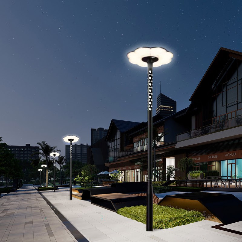 3米3.5米4米太阳能景观灯柱户外别F墅公园广场市电庭院灯小区路灯