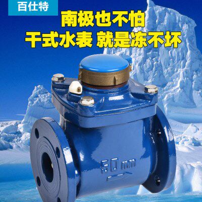 法兰水表dn100/50/150大口径机械干式工业水表自来水水表热水水表