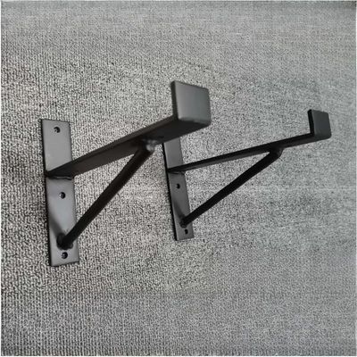 一字隔板墙上置物架实木搁板壁挂书架层板厨房电脑机箱承重支撑架