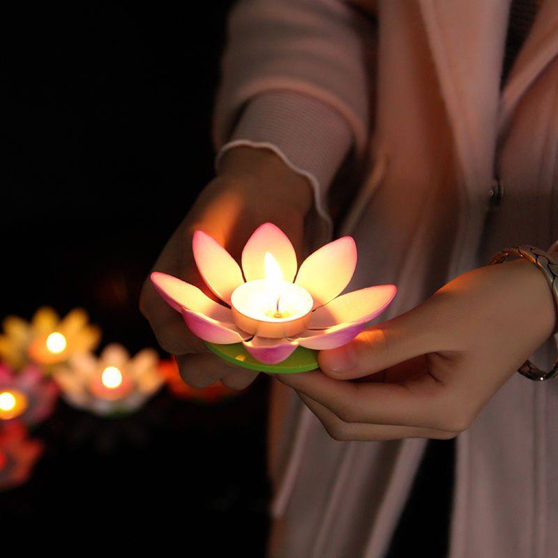 荷花灯莲花节庆蜡烛河灯水灯孔明灯创意,节庆用品/礼品,荷花灯/河灯,淘宝优惠券,粉丝福利购,淘宝优惠卷