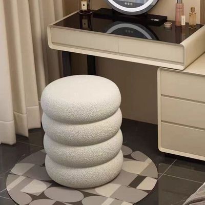 网红凳子化妆凳女生卧室奶油风梳妆台小凳子家用轻奢感化妆椅