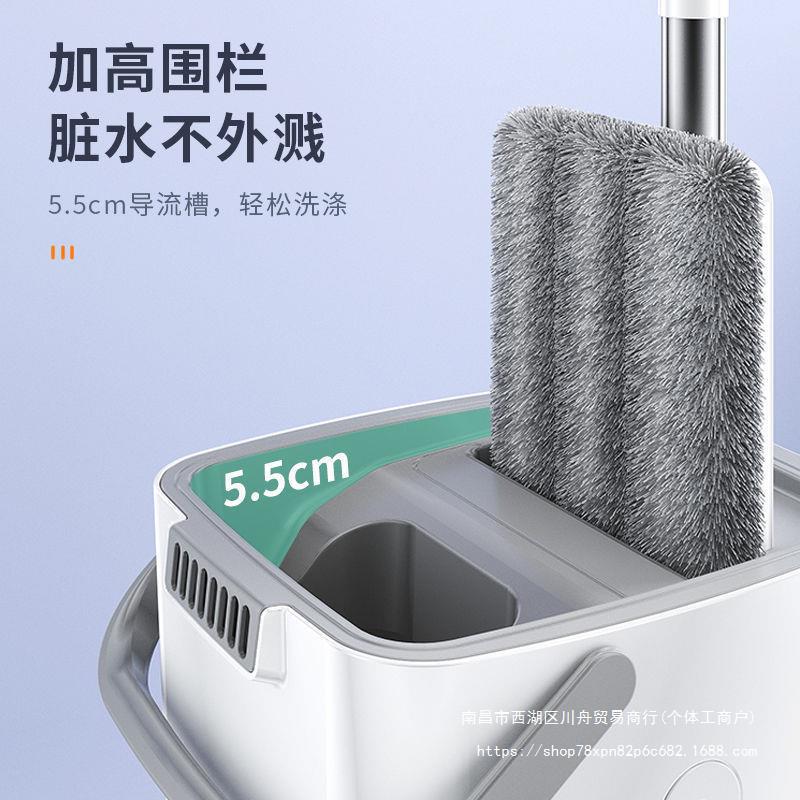 拖把免手洗拖地桶家用一拖净旋转地拖自动脱水墩拖布甩干洗地