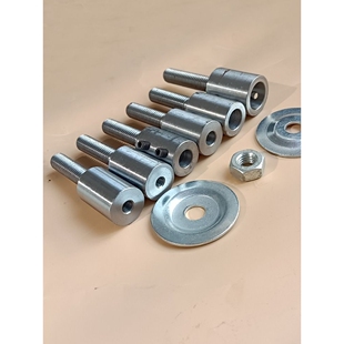 电机轴连接杆马达轴套接加长延长转换变径杆数控车制固定砂轮锯片