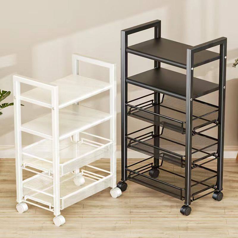 厨房置物架家用蔬菜篮落地多层小推车锅架货架收纳储物微波炉架子,收纳整理,家用收纳手推车,淘宝优惠券,粉丝福利购,淘宝优惠卷