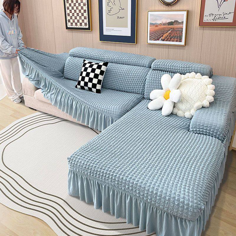 新款通用沙发套罩全包万能套高档四季弹力全盖坐垫一体式罩