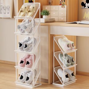 鞋架宿舍专用多层简易鞋架子床边小窄鞋子收纳神器出租房门口鞋柜