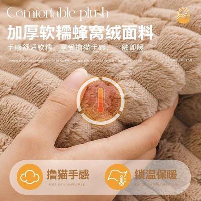 冬季夹棉加厚飘窗垫今年新款毛绒窗台垫奶油风阳台垫子榻榻米客厅