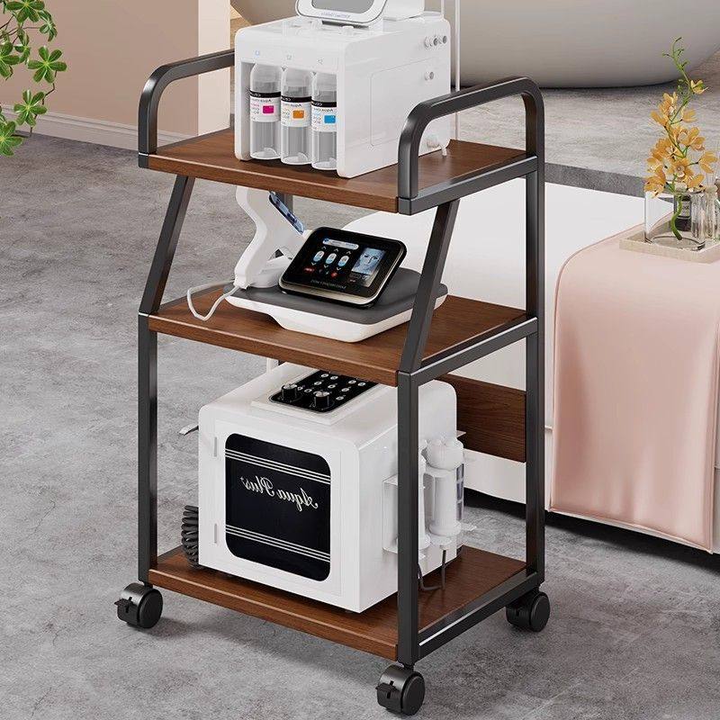 美容仪器推车光谱仪推车多功能小推车置物架可移动美容专用工具车