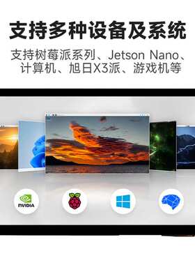 10.1inch HDMI LCD (E)电容十点触控IPS屏支持树莓派Jetson Nano