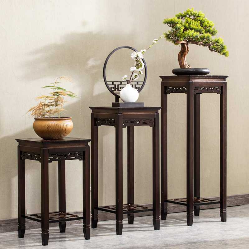 花架子室内花台花盆架客厅落地式吊兰架仿古花几中式竹花架置物架,3C数码配件,USB灯,淘宝优惠券,粉丝福利购,淘宝优惠卷