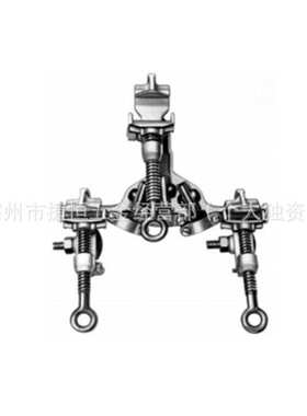 T6000465插口平滑夹头接地操作夹C型接地线夹组组压力式