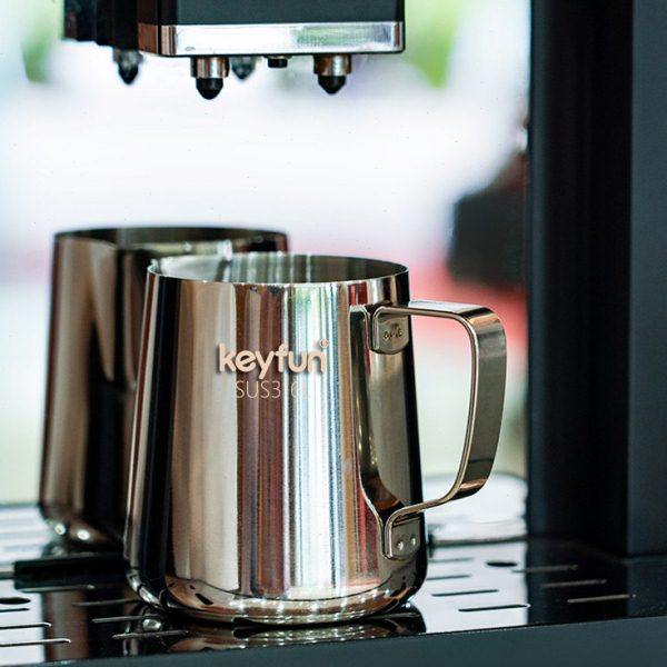 拉花缸316L不锈钢拉花杯尖嘴斜口牛奶杯打奶咖啡器具带刻度量杯,餐饮具,拉花缸/拉花杯/打奶缸,淘宝优惠券,粉丝福利购,淘宝优惠卷