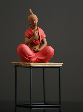 观音佛像摆件招财镇宅观世音工艺品客厅玄关电视柜禅意家居装饰品