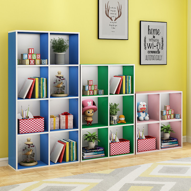 定制幼儿园学校班级教室培训班儿童书包柜书架收纳柜储物柜格子柜,住宅家具,单个书柜,淘宝优惠券,粉丝福利购,淘宝优惠卷