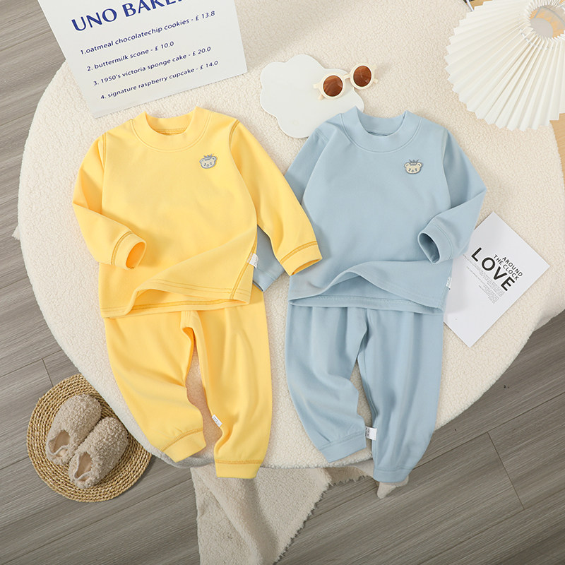 儿童德绒发热衣裤中小童秋衣卫生裤男童女童内衣家居服宝宝打底衣,童装/婴儿装/亲子装,内衣套装,淘宝优惠券,粉丝福利购,淘宝优惠卷