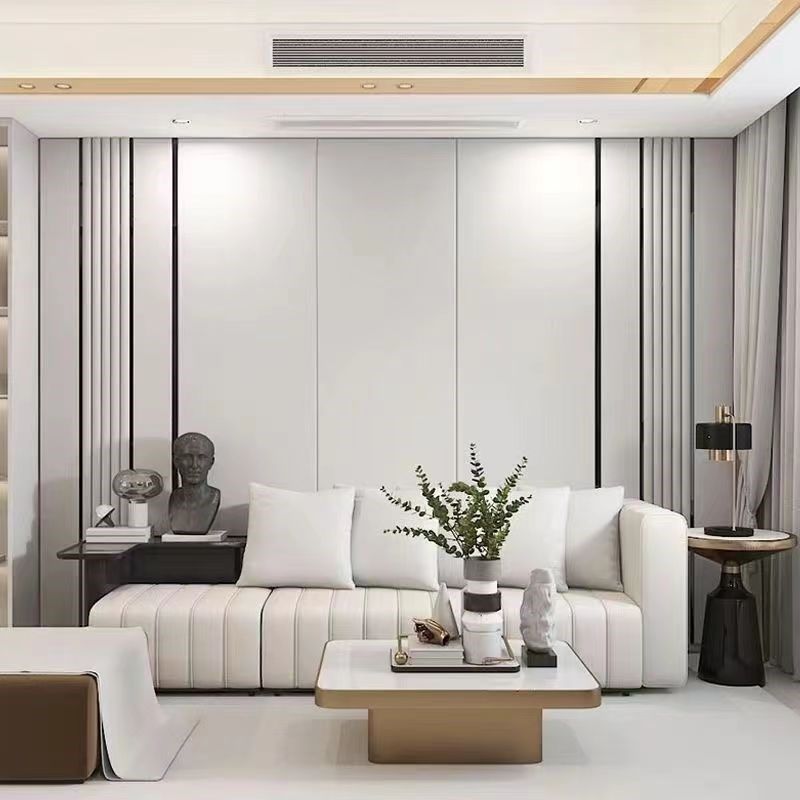 硬包床头背景墙木饰面格栅轻奢皮革软硬包卧室电视沙发护板墙定制,家装主材,背景墙软包,淘宝优惠券,粉丝福利购,淘宝优惠卷