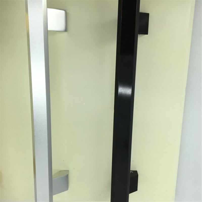 加厚铝合金拉手大门把手无框玻璃门拉H手有框门拉手机器设备门把